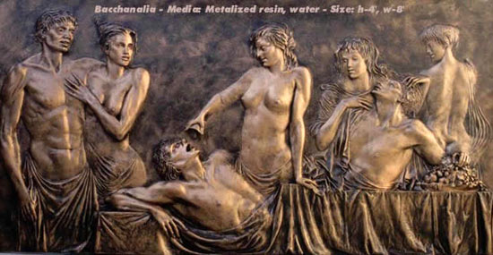 550x285 Bacchanalia Roman Festival - Bacchanalia Painting