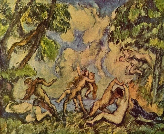 640x525 Oil Painting Reproduction,handmade Oil Painting,oil Painting - Bacchanalia Painting