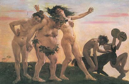 411x270 Bacchanalia - Bacchanalia Painting