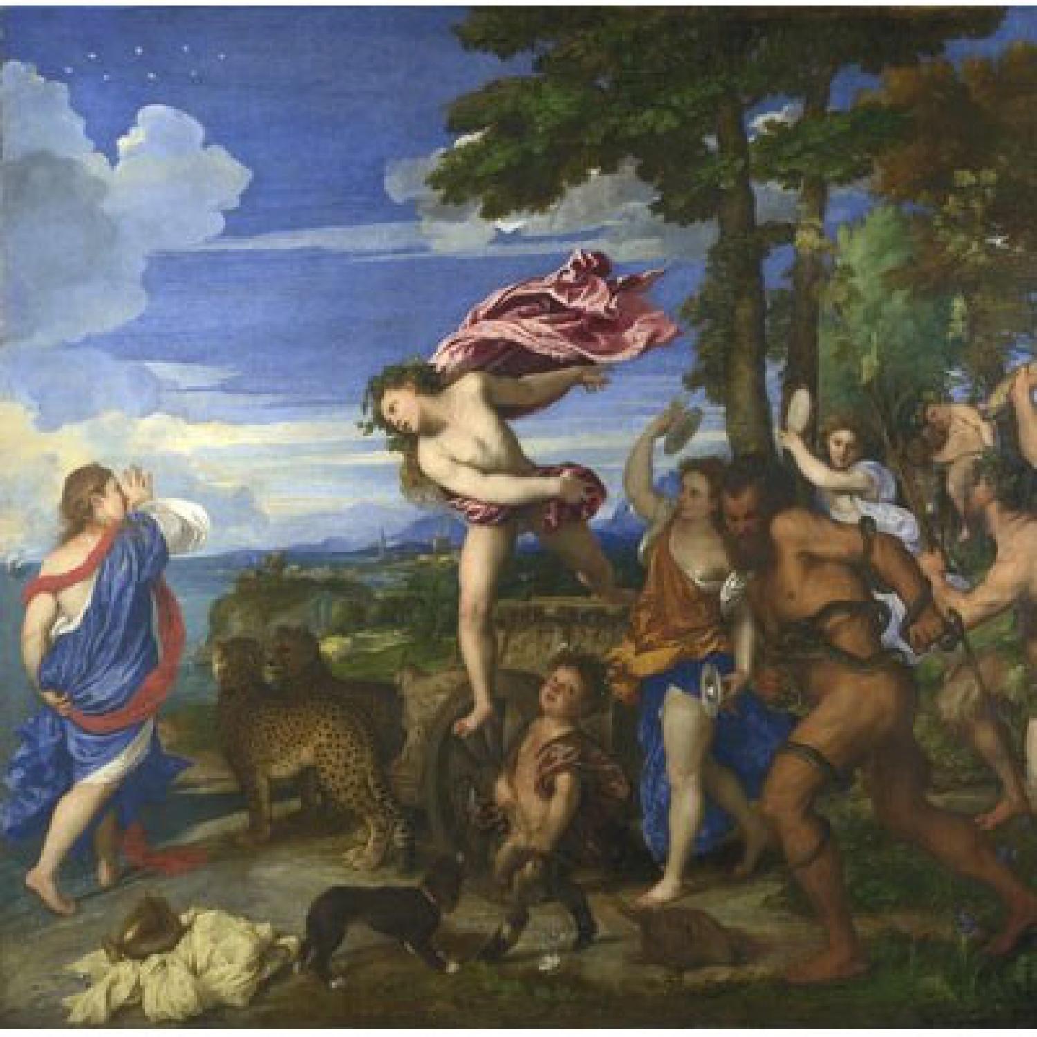 1500x1500 Print Of Bacchus And Ariadne By Titian National Gallery Prints - Bacchus Painting