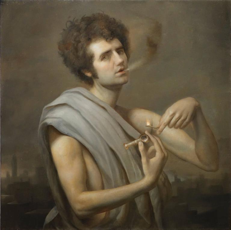 768x763 Adam Miller - Bacchus Painting