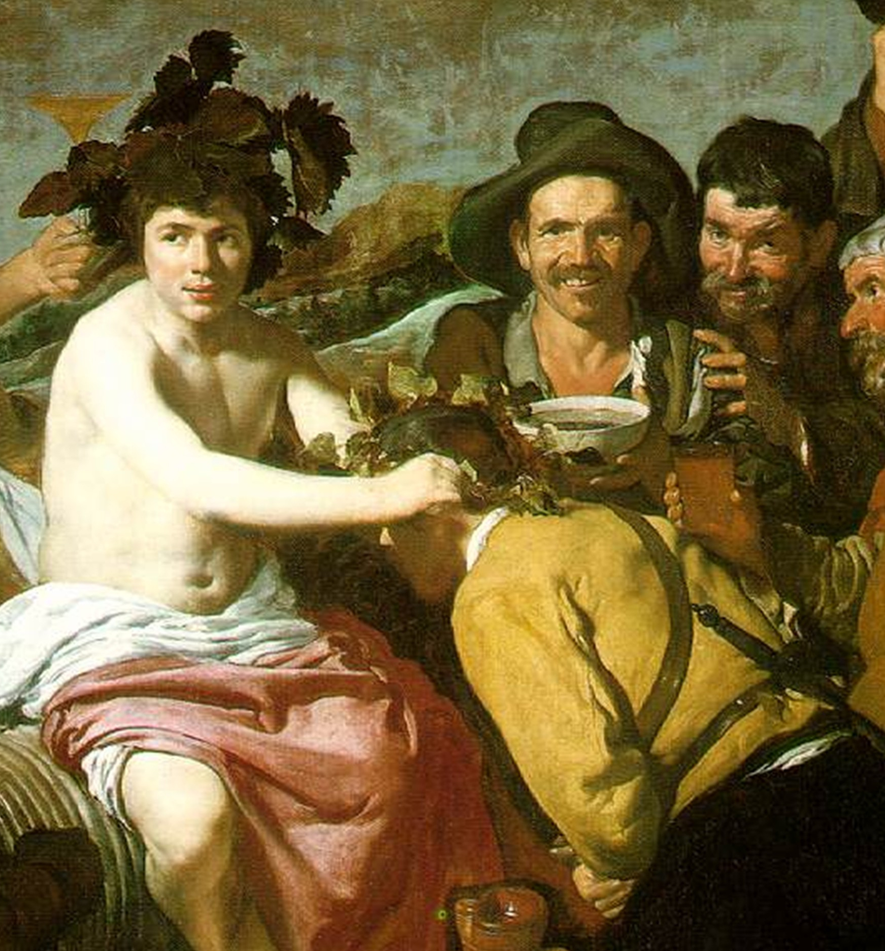 1743x1872 Epph Velazquez's Bacchus (C.1628 9) - Bacchus Painting