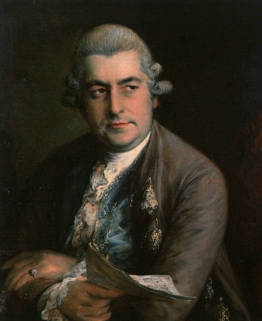 529x650 Johann Christian Bach 1776 Painting Thomas Gainsborough Oil - Bach Painting