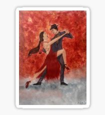 210x230 Bachata Painting Amp Mixed Media Stickers Redbubble - Bachata Painting