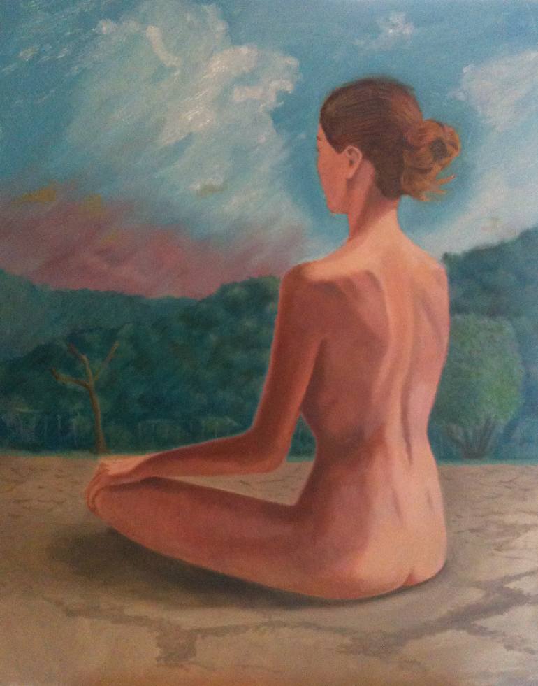 770x981 Saatchi Art Back To The Sunset Painting By Jordi Guillem Molins - Back Sunset Painting