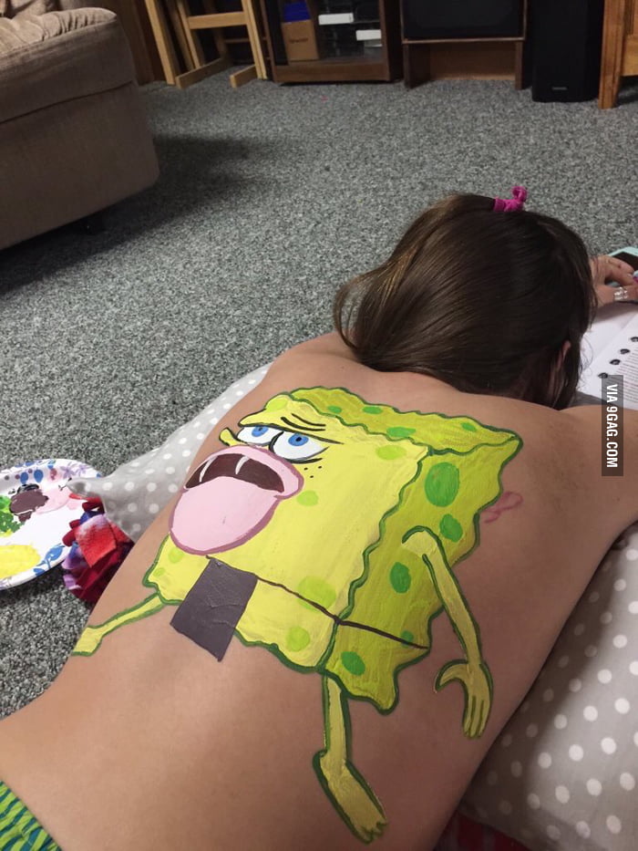 700x933 This Entire Time She Thought I Was Painting A Sunset. - Back Sunset Painting