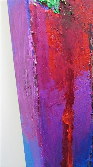 393x700 Back Porch Sunset By Weldon Ball - Back Sunset Painting