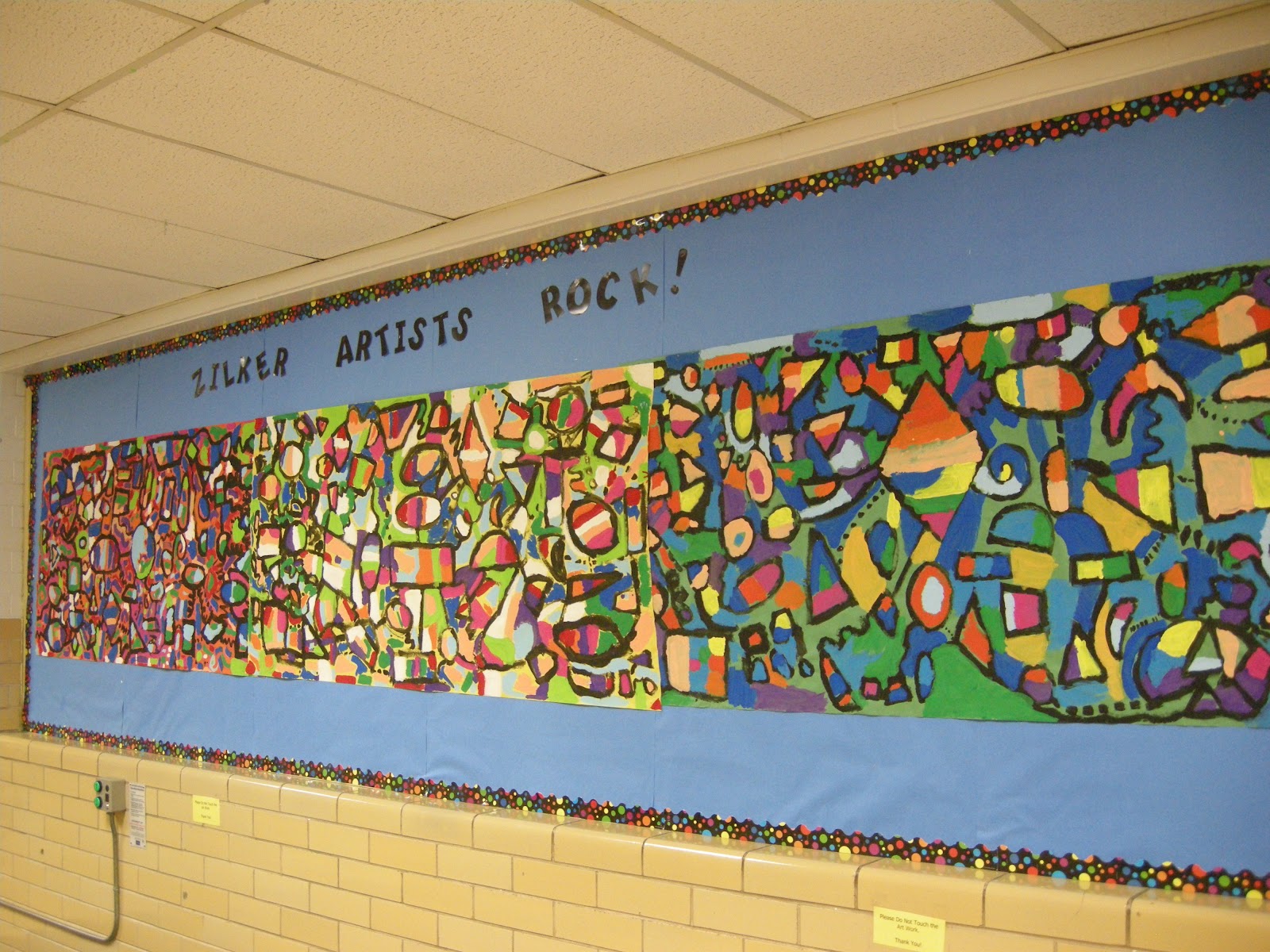 1600x1200 Zilker Elementary Art Class Welcome Back To School! - Back To School Painting