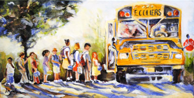 Back To School Painting At Paintingvalley.com 