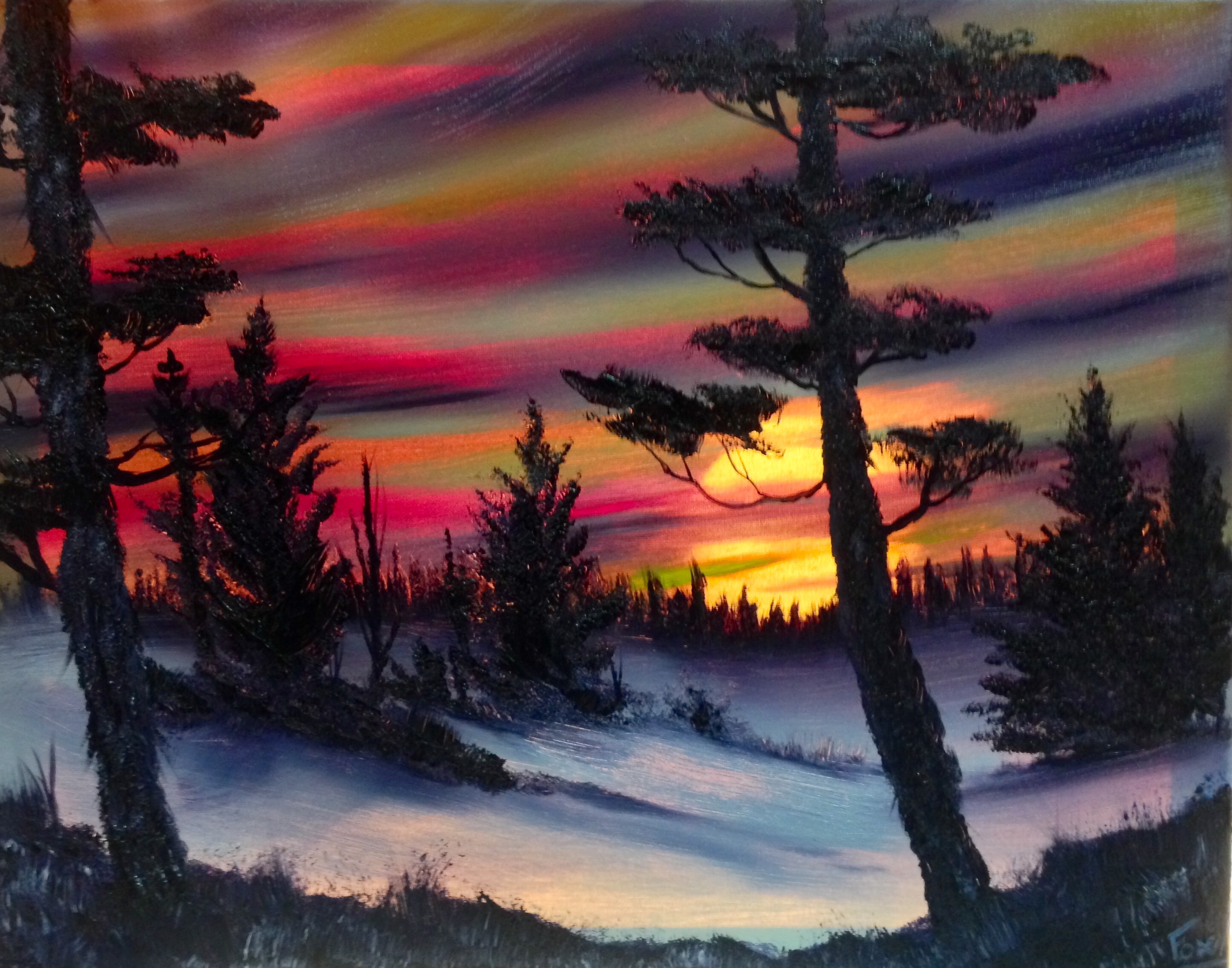 Backlit Painting at PaintingValley.com | Explore collection of Backlit ...