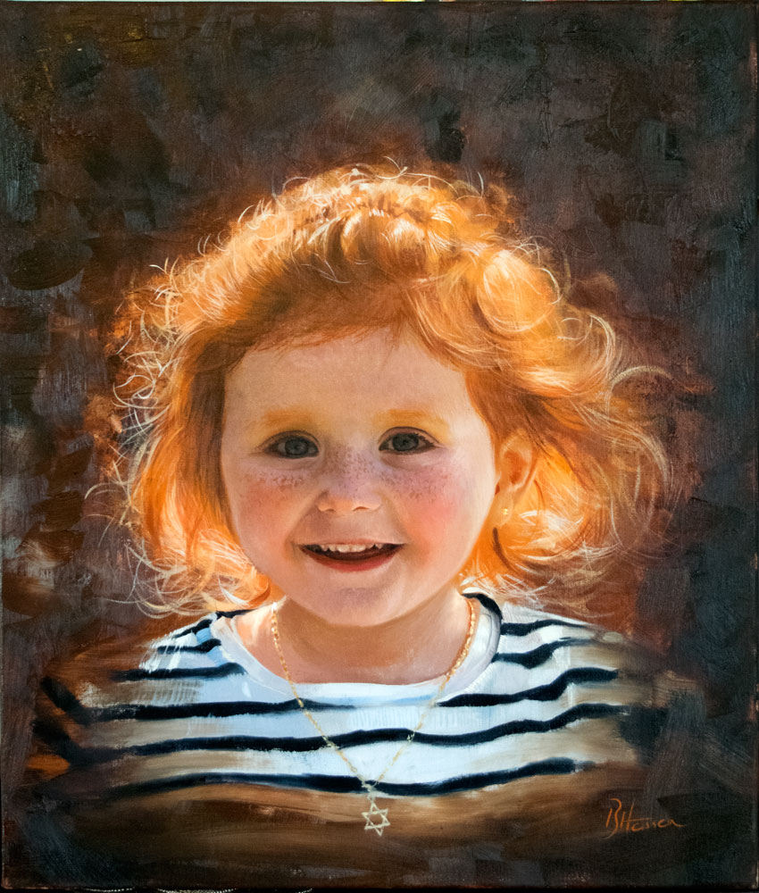 Backlit Portrait Painting at PaintingValley.com | Explore collection of ...