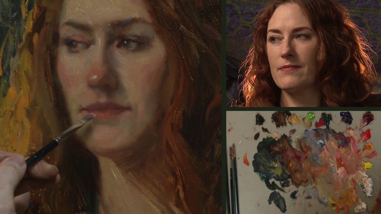 1280x720 Painting The Backlit Portrait Sketch With Bryce Liston - Backlit Portrait Painting