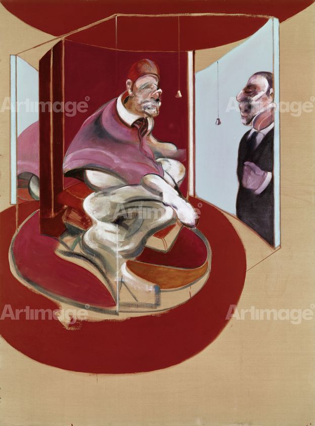 623x841 Second Version Of Painting 1946, 1971 Francis Bacon Artimage - Bacon Painting 1946