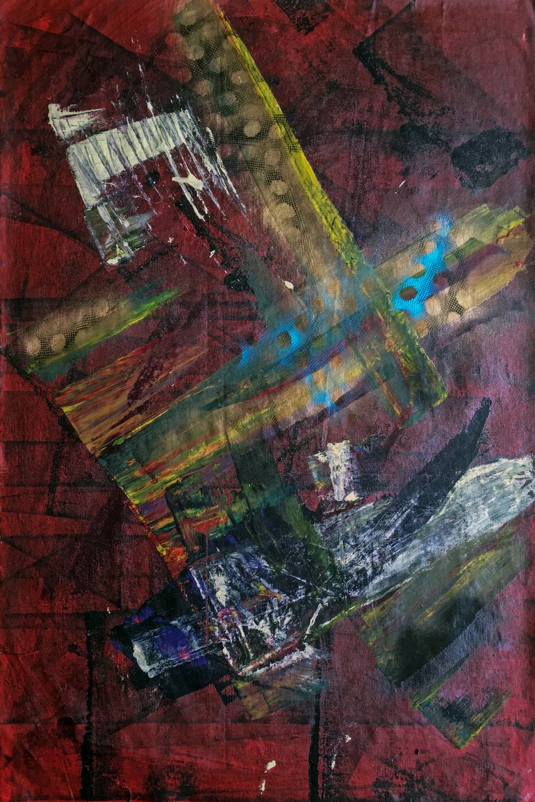 770x1154 Saatchi Art Bacteria Painting By Ozgun Evren Erturk - Bacteria Painting