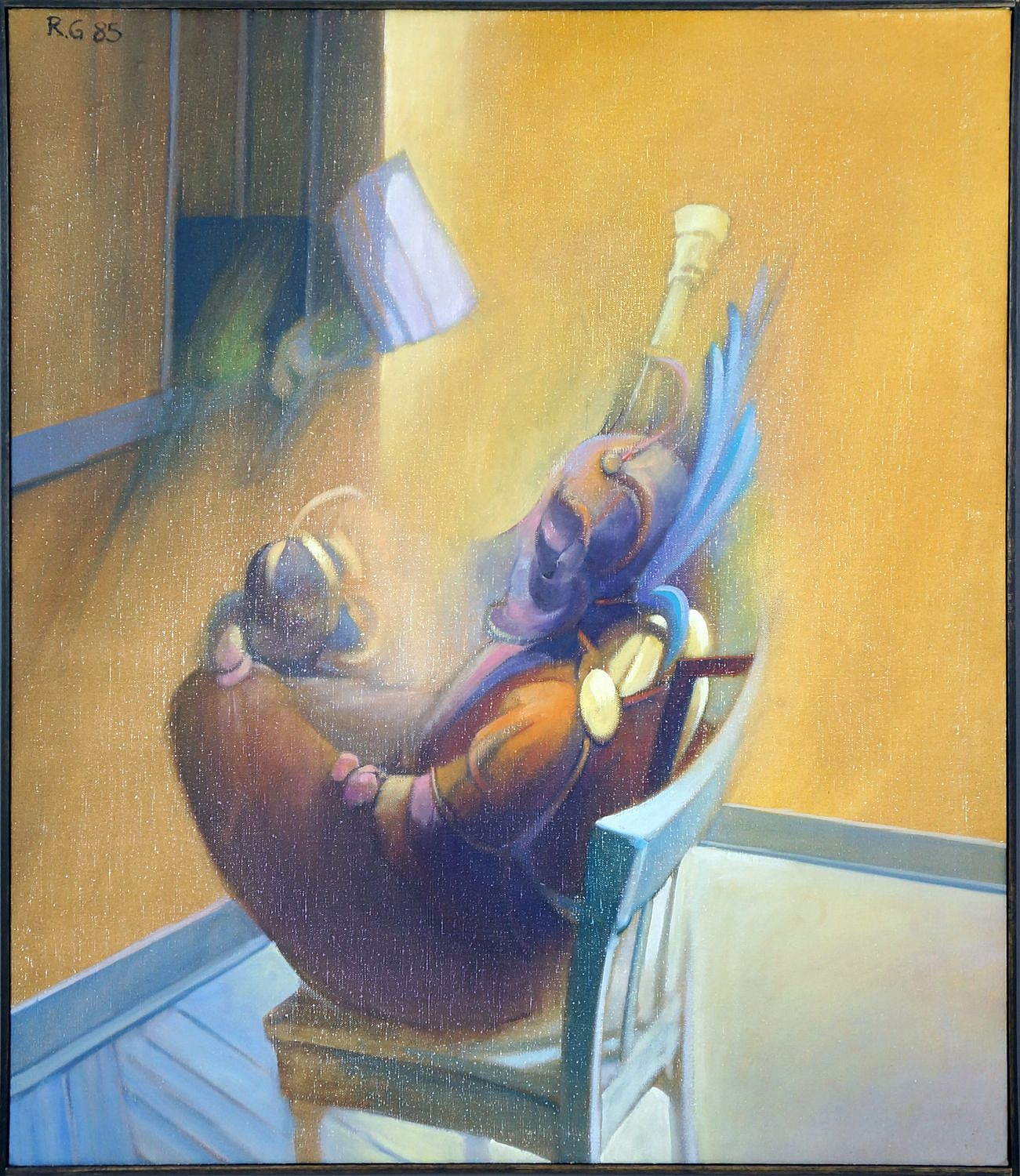 1301x1500 Robert Grimes Bad Boy 1985 The Art Spirit Gallery - Bad Boy Painting