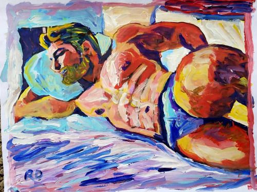 500x375 Sulking (You'Ve Been A Bad Boy - Bad Boy Painting