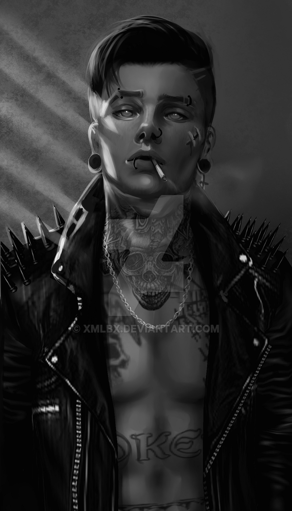 600x1048 That Bad Boy By Xmlbx - Bad Boy Painting