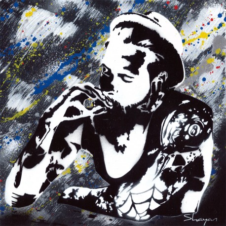 458x458 Unique Artwork Bad Boy Iii By The Artist Shayan, Pop Art Style - Bad Boy Painting