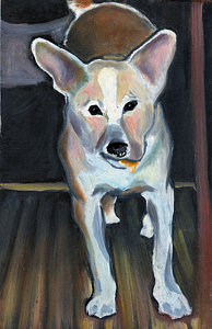 194x300 Bad Dog Paintings Fine Art America - Bad Dog Painting