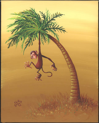 322x400 Kw Monsters Blog Of Evil Monkey Paintings - Bad Monkey Painting