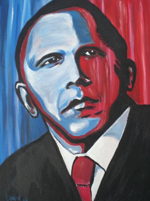 525x700 Bad Paintings Of Barack Obama Boing Boing - Bad Painting