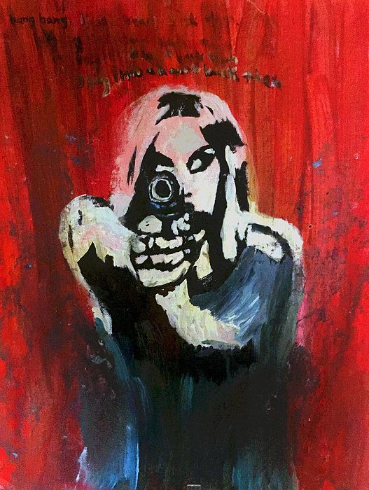 527x700 Art By Adrianna Stewart - Badass Painting