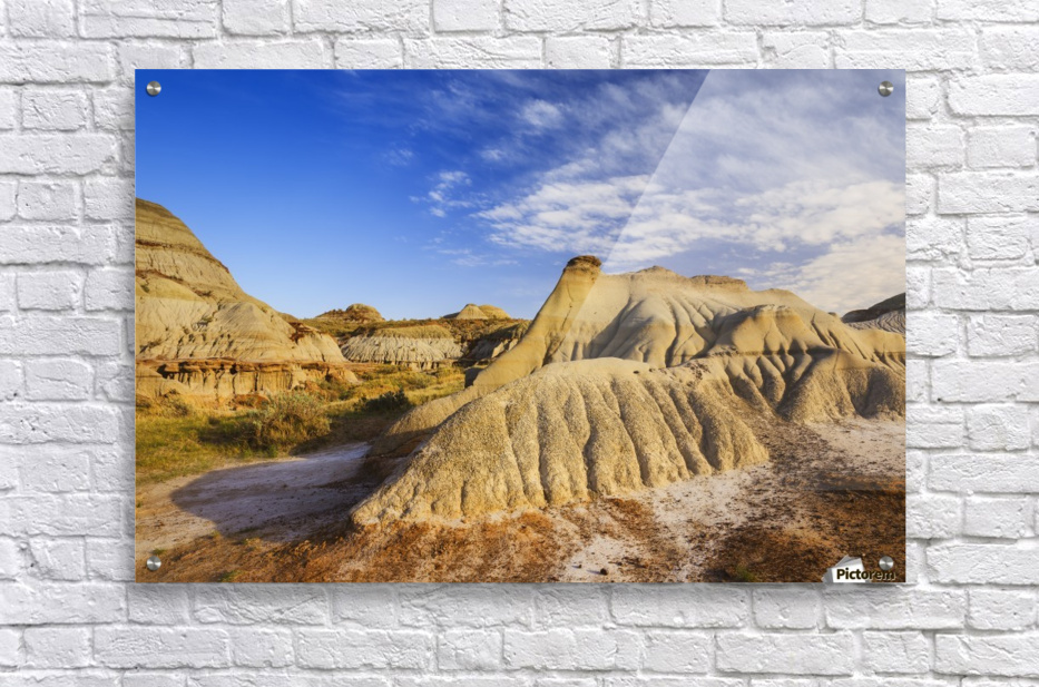 933x617 Badlands Landscape, Dinosaur Provincial Park Alberta, Canada - Badlands Painting