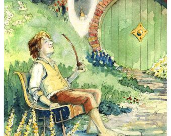 340x270 Bag End Clipart 4.jpg Pixels Tolkien - Bag End Painting