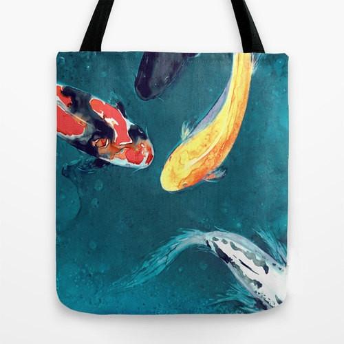 500x500 Art Tote Bag - Bag Painting
