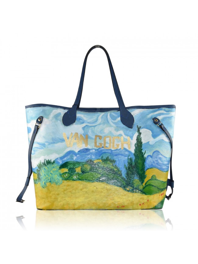 650x867 Leather Back With Hand Painting - Bag Painting