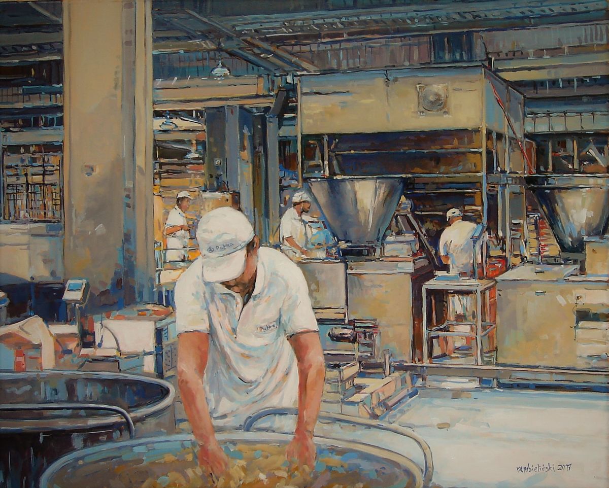 1200x962 Modern Bakery 2 (Piotr Rembielinski) - Bakery Painting