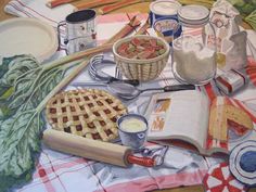 236x177 Baking Still Life Paintings - Baking Painting