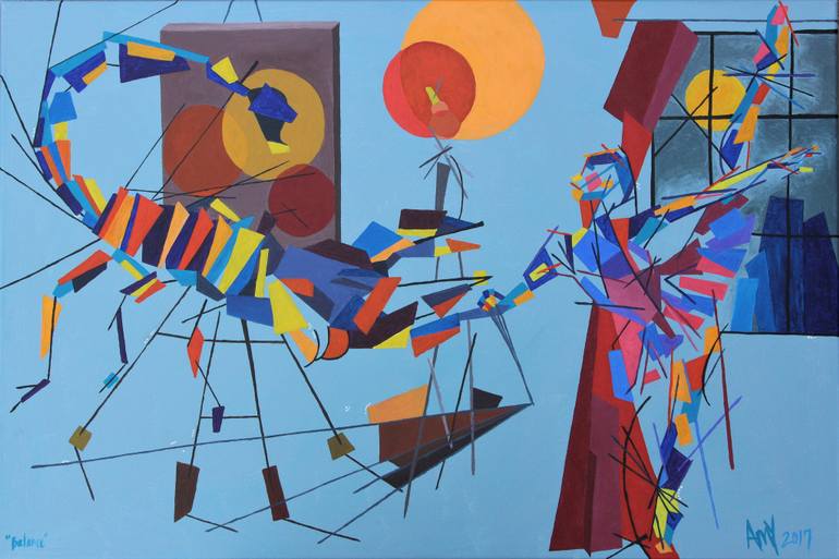 770x513 Saatchi Art Balance Painting By Amy Dai - Balance Painting