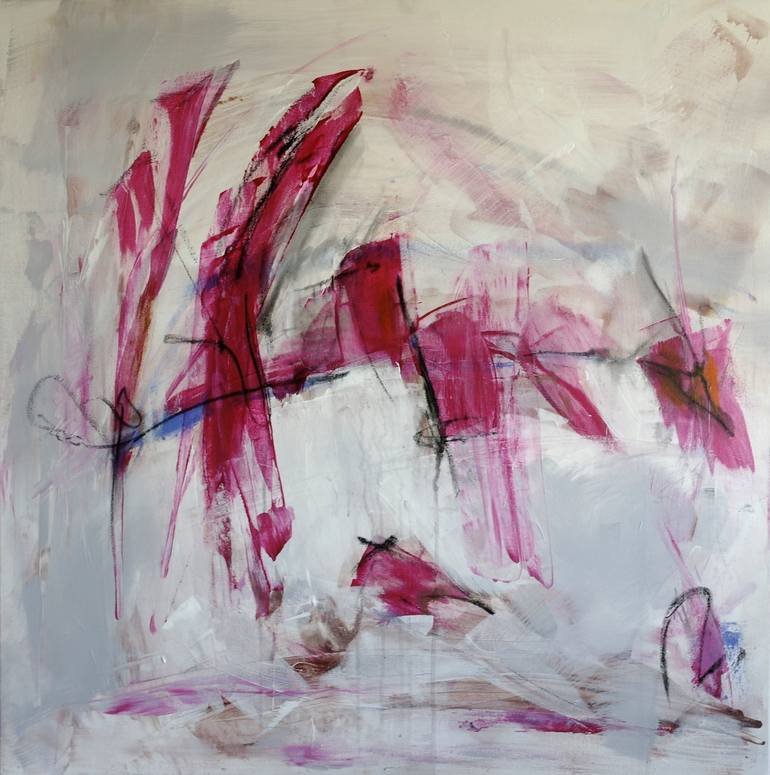 770x775 Saatchi Art Seeking Balance Painting By Michelle Hold - Balance Painting