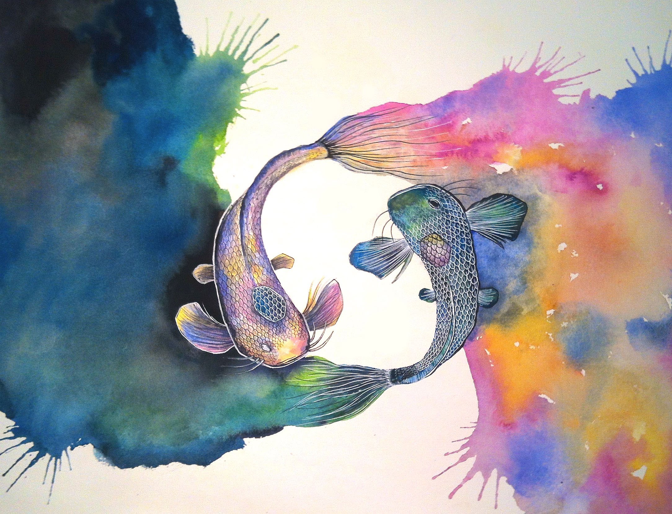 2168x1660 Speed Painting Watercolour - Balance Painting