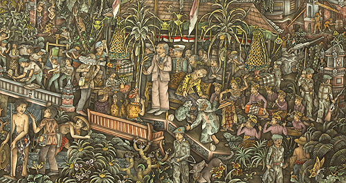 500x265 New Book Explores The History Of Balinese Art - Balinese Painting