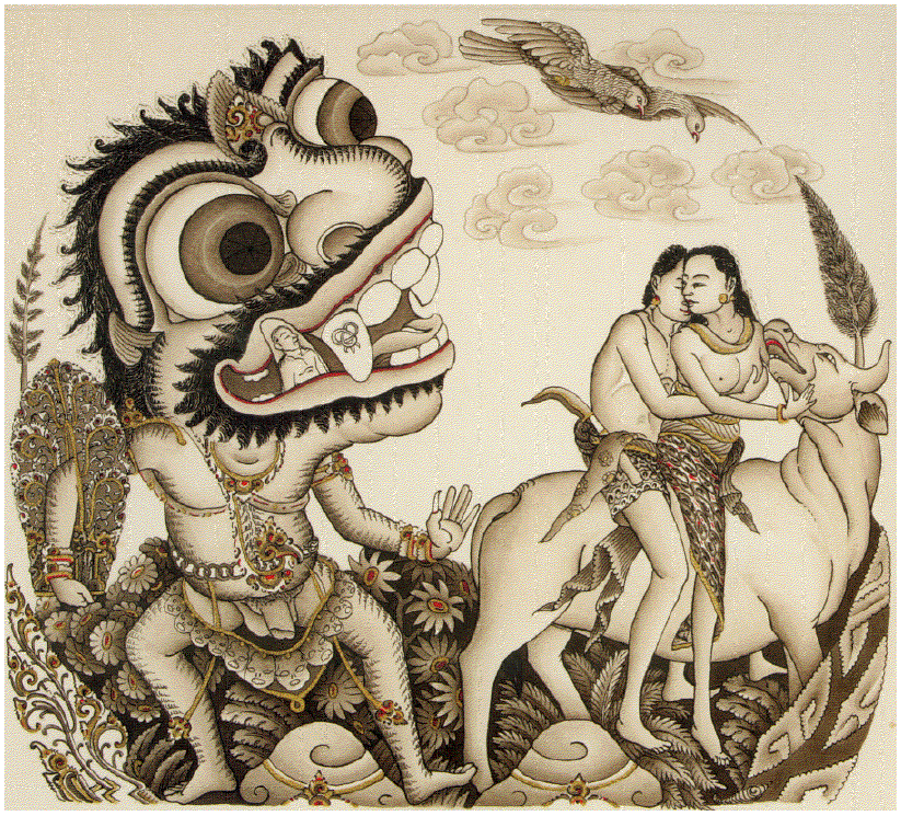 823x745 Pioneers Of Balinese Painting The Rudolf Bonnet Collection - Balinese Painting