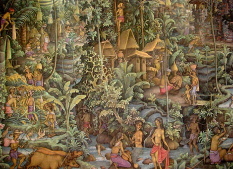 470x340 Alam Shanti Ubud, Bali - Balinese Painting