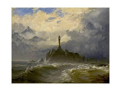 400x300 Seascape, 1849 Giclee Print By Peder Balke - Balke Painting