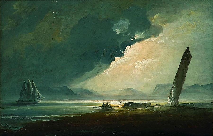 900x577 Steigen Painting By Peder Balke - Balke Painting