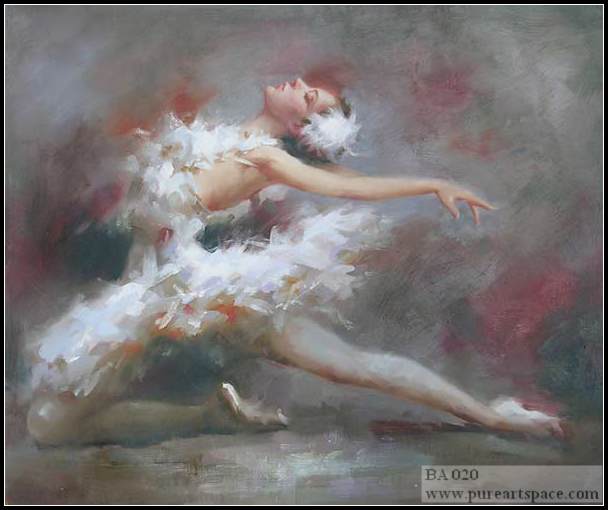 608x510 China Oil Painting Manufacturer Wholesale All Kinds Top Quality - Ballerina Oil Painting