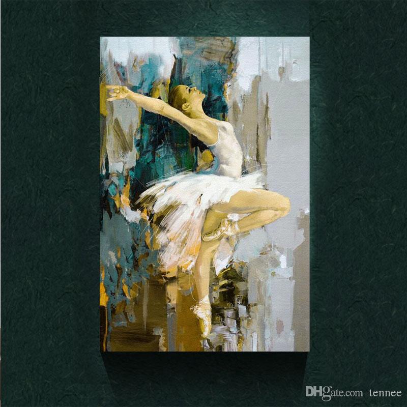 800x800 2018 Modern Abstract Amazing Ballet Dancer Ballerina Oil Painting - Ballerina Oil Painting Ballet Dancer