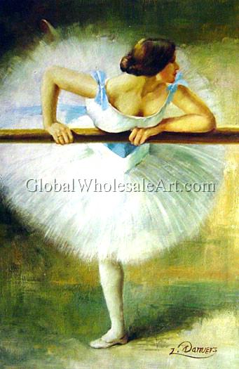 341x525 The Ballerina Oil Painting Ballet Dancer P Maxascend - Ballerina Oil Painting Ballet Dancer