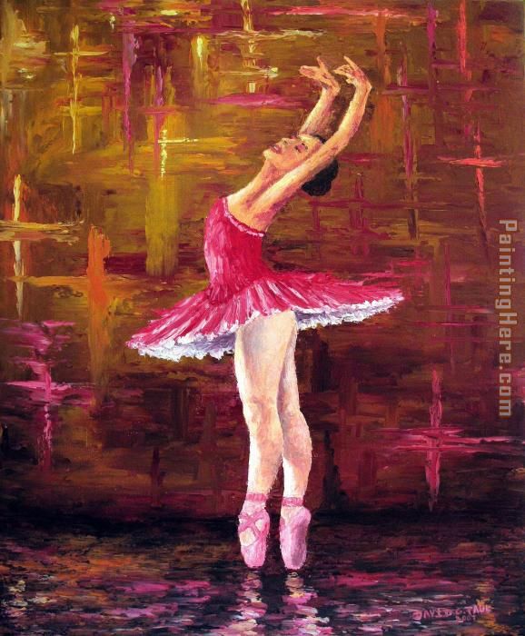 578x700 Ballerina Painting Anysize 50% Off - Ballerina Painting