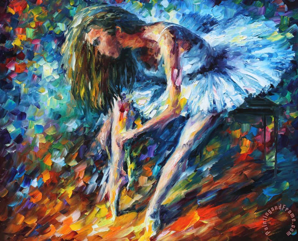 960x777 Leonid Afremov Ballerina Painting - Ballerina Painting On Canvas