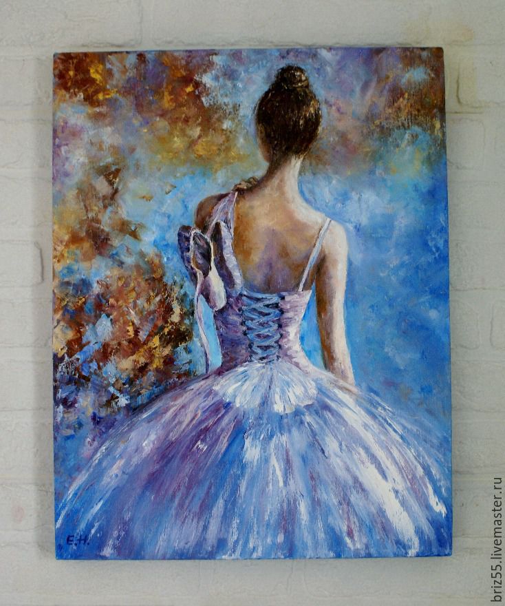 734x880 Oil Painting Prima Ballerina Shop Online On Livemaster - Ballerina Painting On Canvas