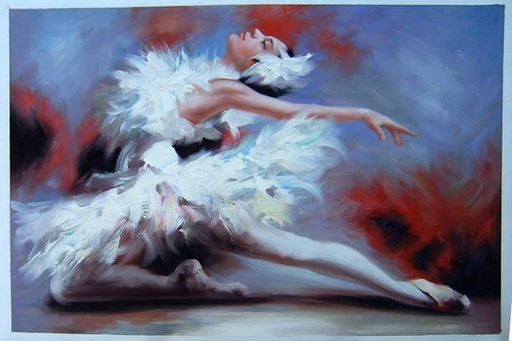 717x478 Ballerina Girl Painting Purchasing, Souring Agent - Ballerina Painting On Canvas