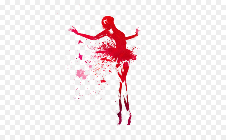 900x560 Ballet Dancer Ballet Dancer Painting Drawing - Ballerina Silhouette Painting