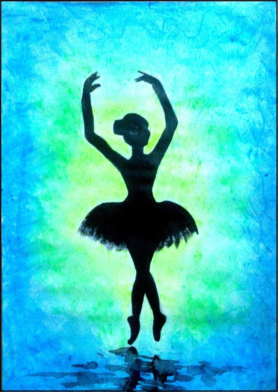 Ballet Dancer Painting at PaintingValley.com | Explore collection of ...