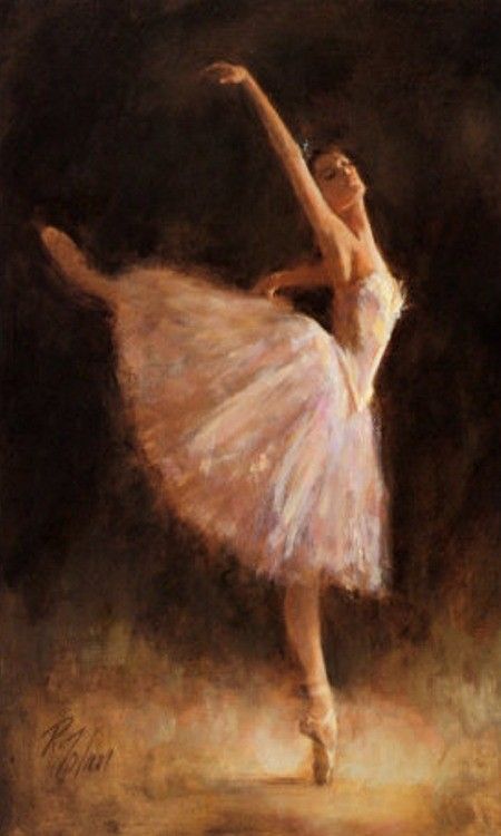 450x750 Love Ballet Paintings Ballet + Art Paintings - Ballet Dancer Painting